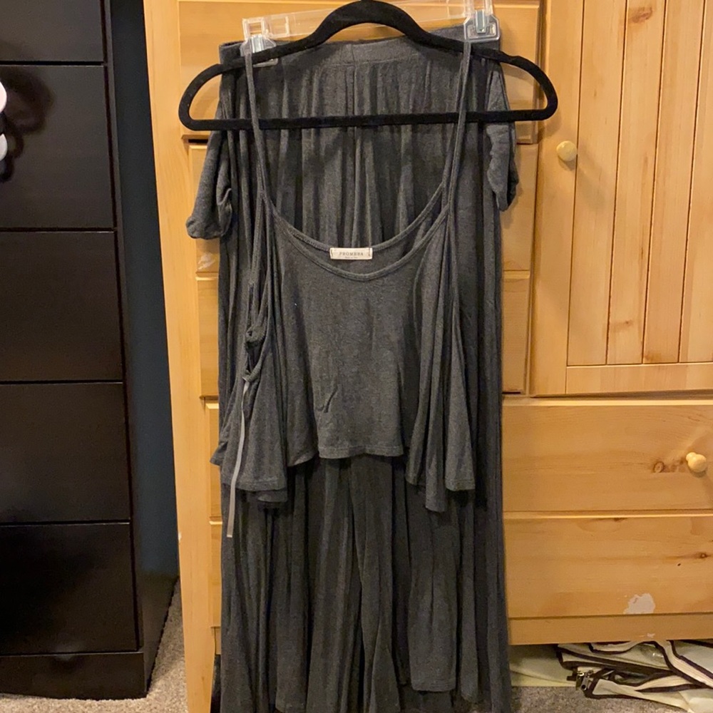 Top and pants set